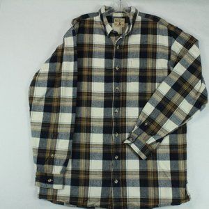 Red Head Shirt Men's XLT Plaid Flannel Long Sleeve